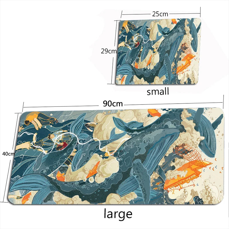 Chinese Dragon XXL Mouse Pad for Gaming, Office, and PC