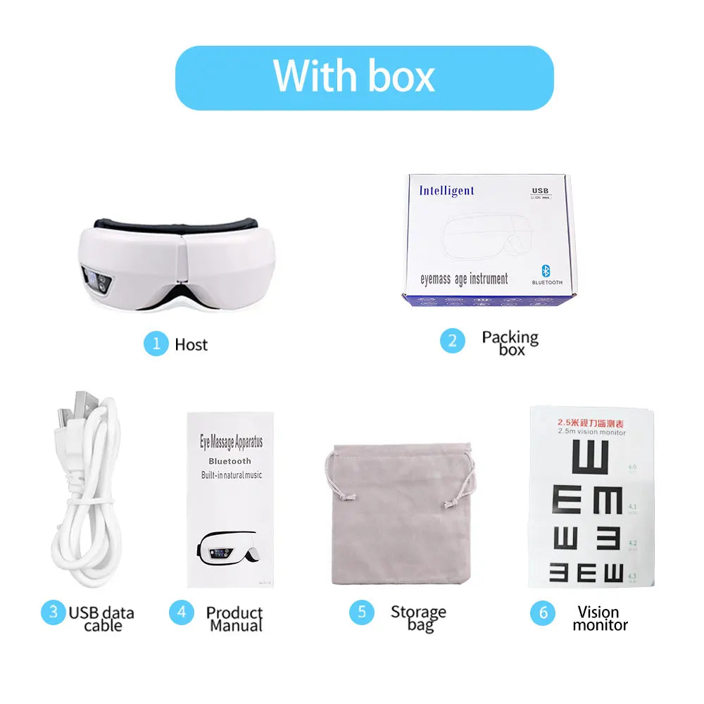 Bluetooth Eye Massager with Vibration