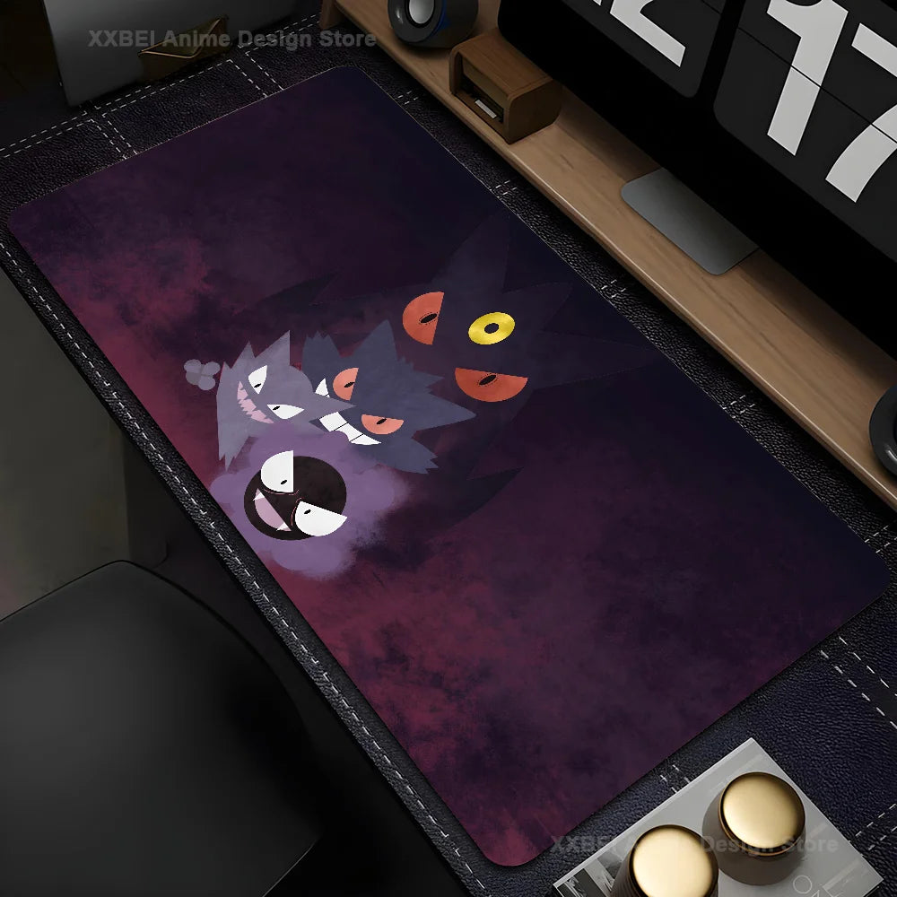 P-Pokemon Gengar Grande XXL Gaming Mousepad Desk Mat for PC
