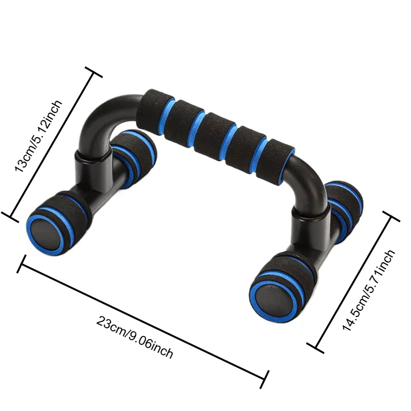 Non-Slip Push Up Bars H-Shaped Support for Arm Chest Training