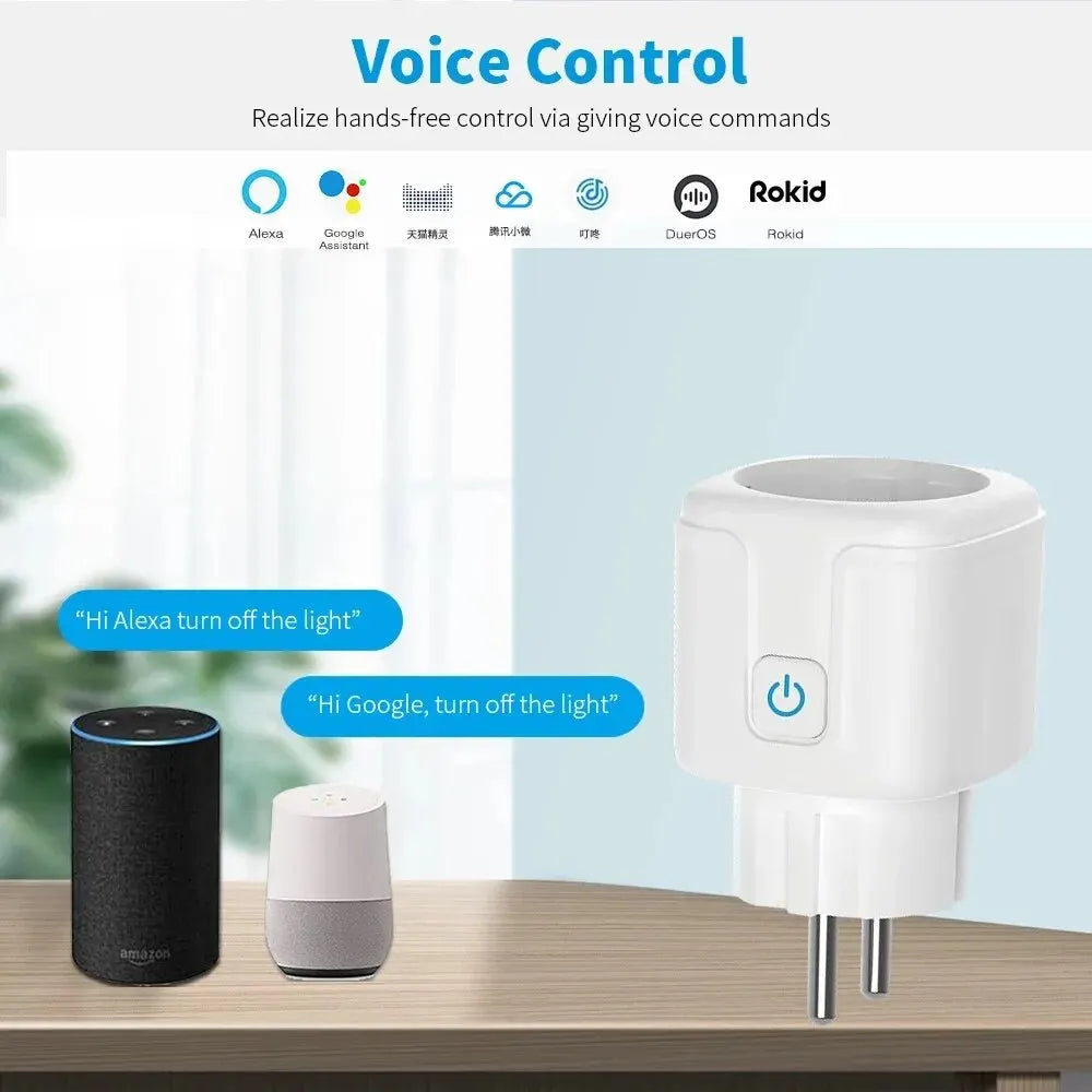 16A/20A Wifi Smart Plug with Power Monitoring