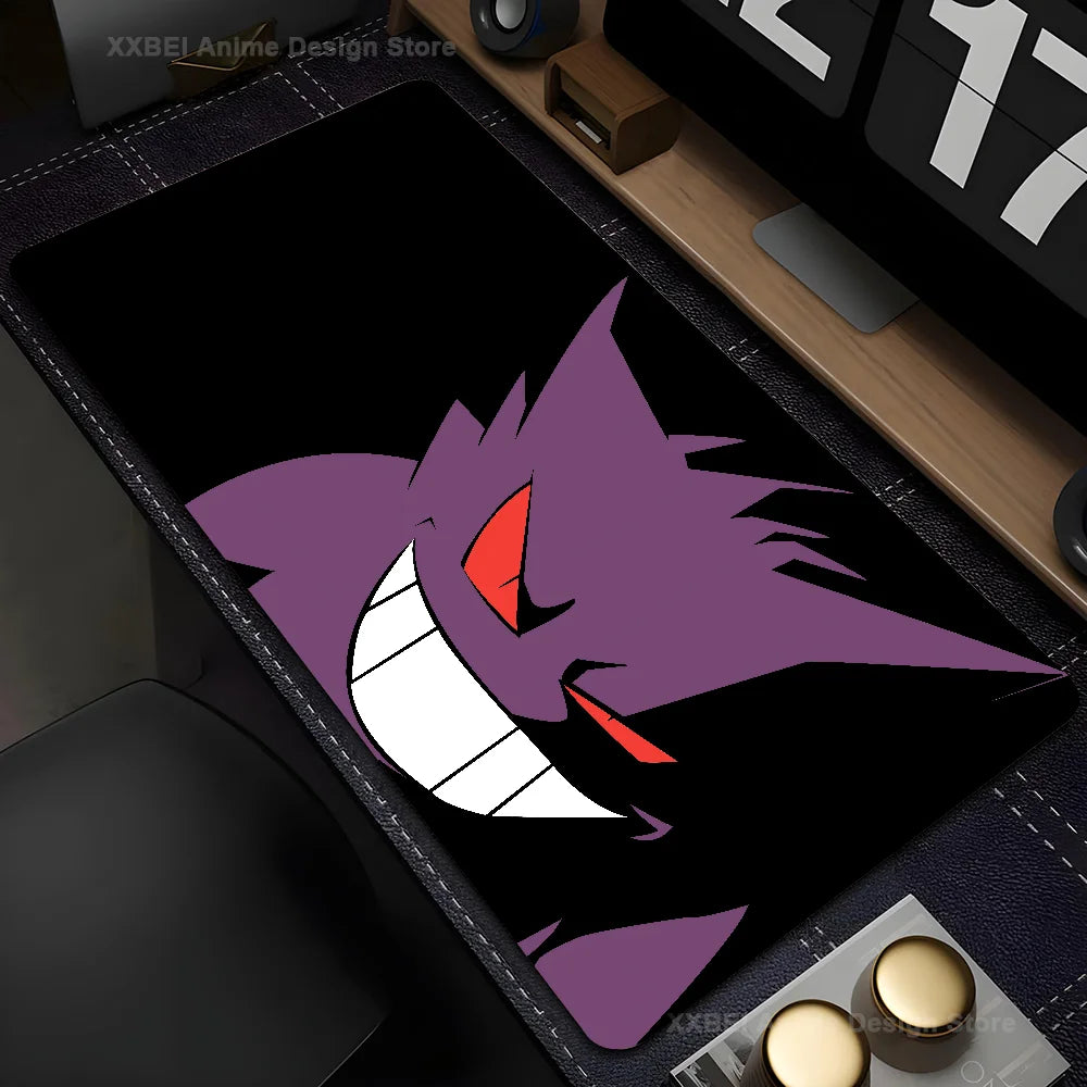 P-Pokemon Gengar Grande XXL Gaming Mousepad Desk Mat for PC