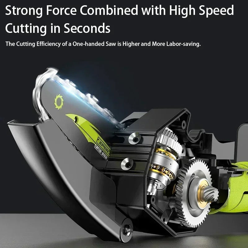 4/6 Inch Mini Chainsaw for Makita 18V, Portable Wood Cutter