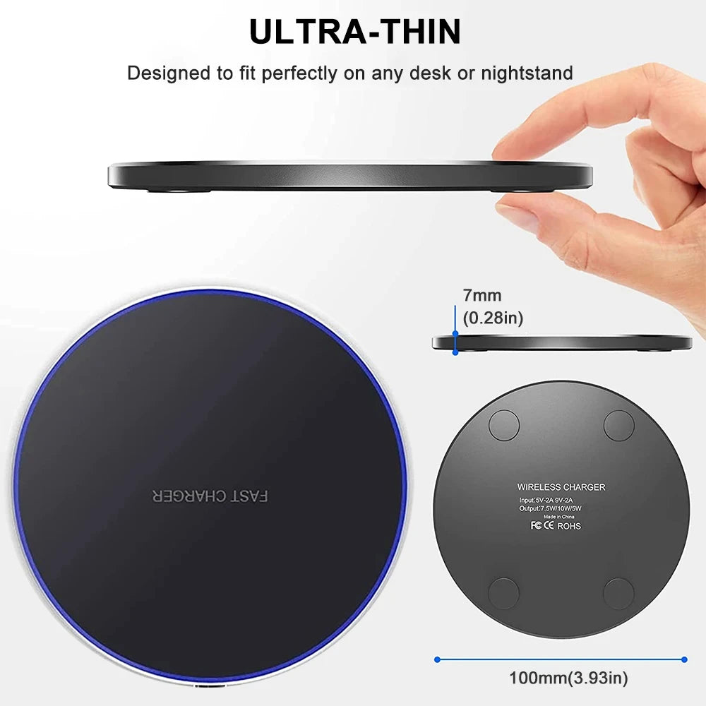 15W Fast Wireless Charging Pad
