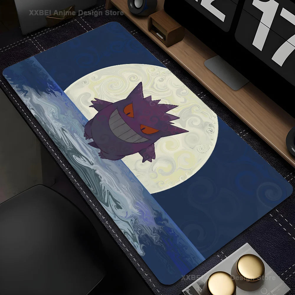 P-Pokemon Gengar Grande XXL Gaming Mousepad Desk Mat for PC