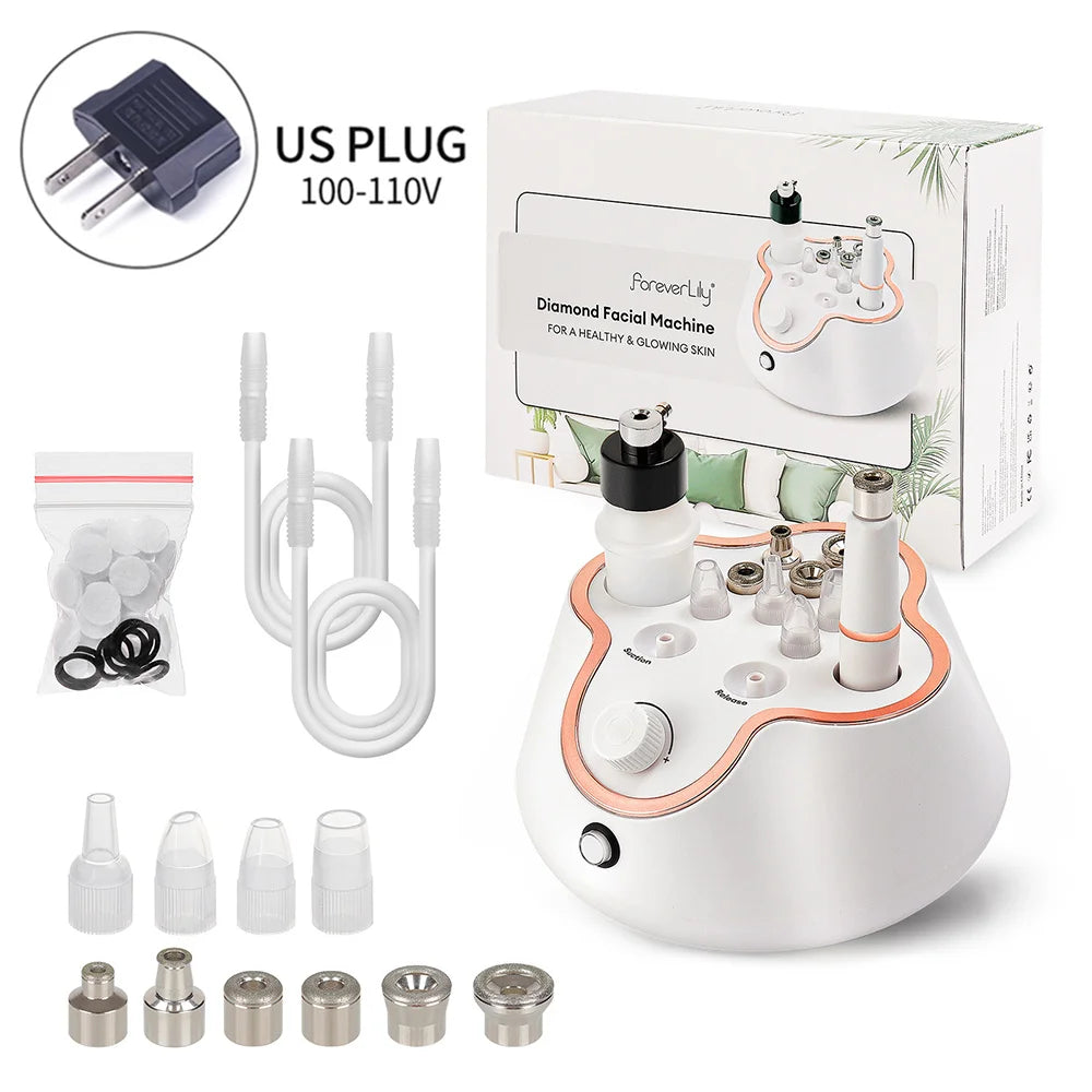 Professional Diamond Microdermabrasion Facial Peeling Machine for Home Skin Care