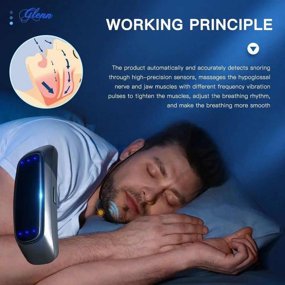 EMS Pulse Stop Snore Smart Anti-Snoring Device