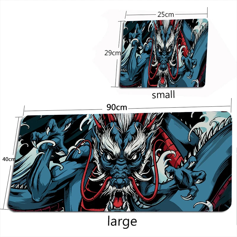 Chinese Dragon XXL Mouse Pad for Gaming, Office, and PC