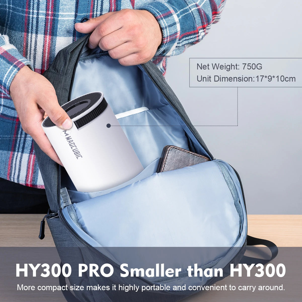 HY300 PRO 4K Projector Android 11, Dual Wifi
