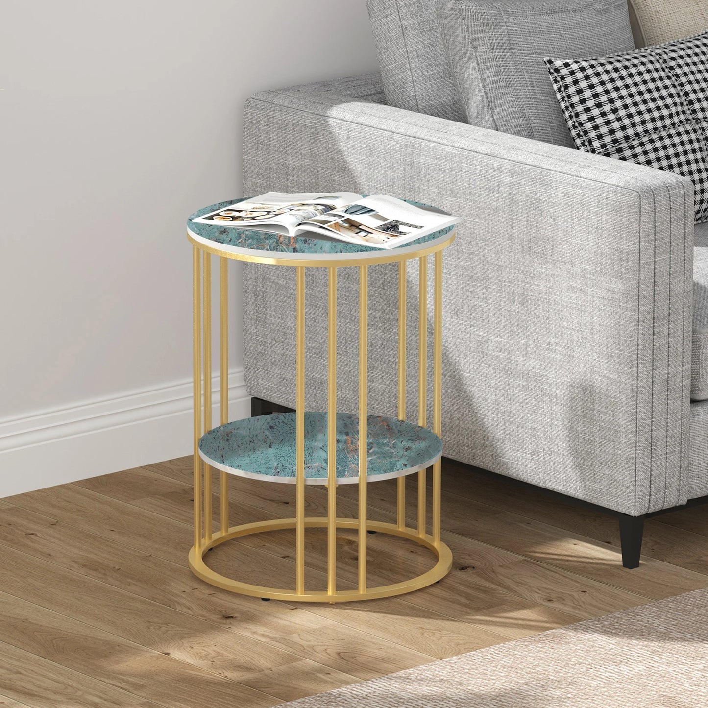 Round Marble Coffee Table