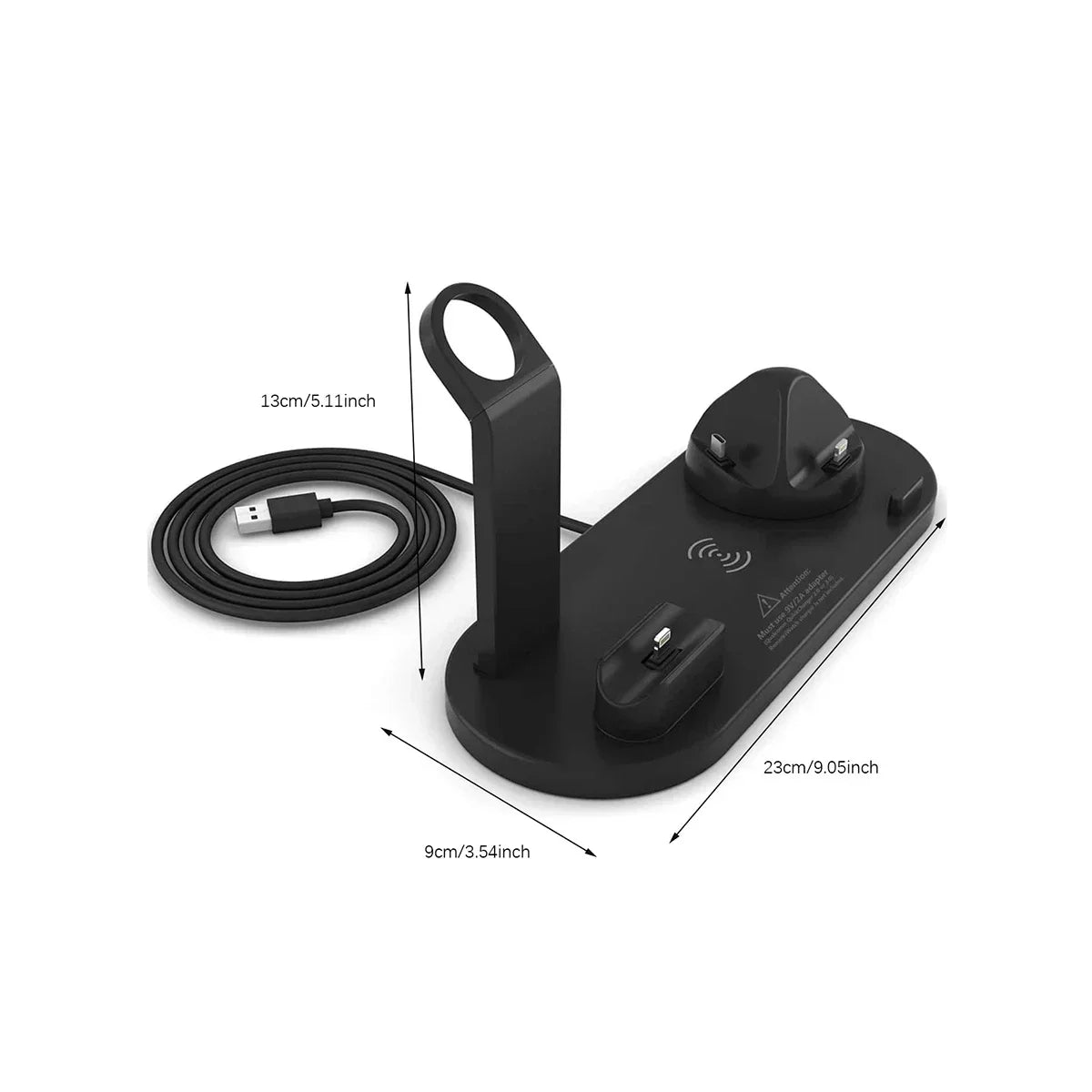 30W 7-in-1 Wireless Charger Stand
