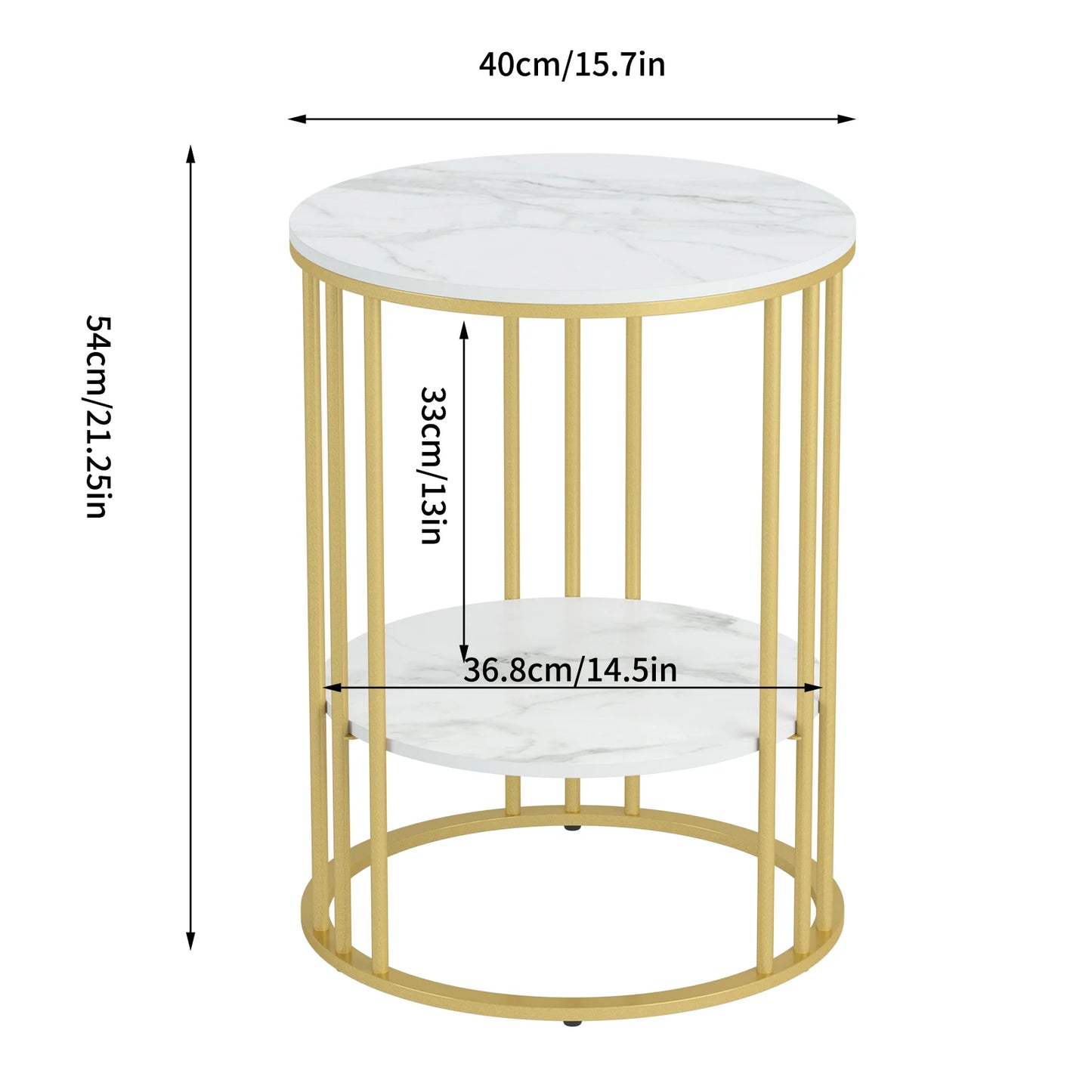 Round Marble Coffee Table