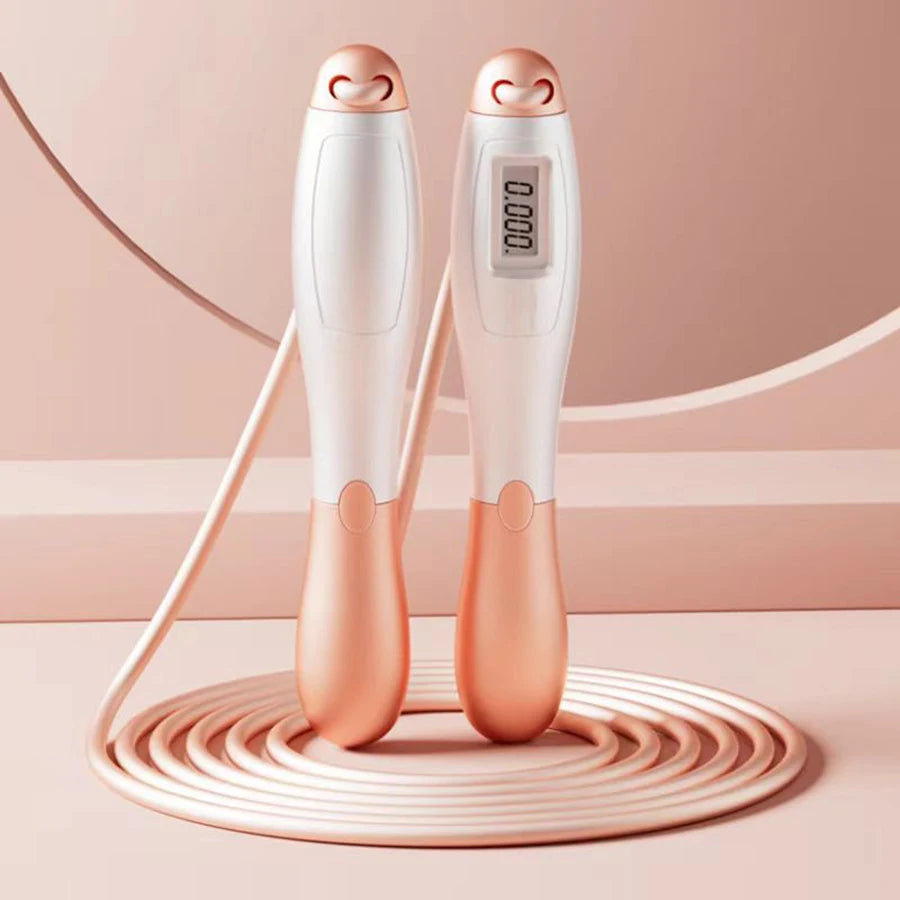 Steel Wire Rope Counting Skipping Rope for Sports and Fitness