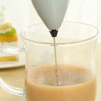 Wireless Milk Frother Electric Whisk Blender for Coffee, Egg Beating