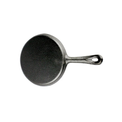 20cm Cast Iron Round Omelette Frying Pan with Single Handle