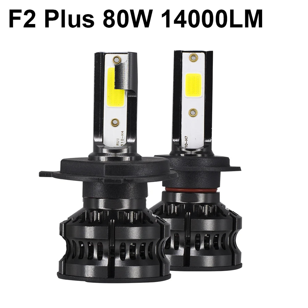 80W 14000LM LED Car Headlight Fog Light