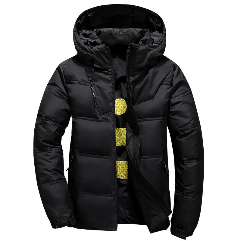 Men's White Duck Down Jacket