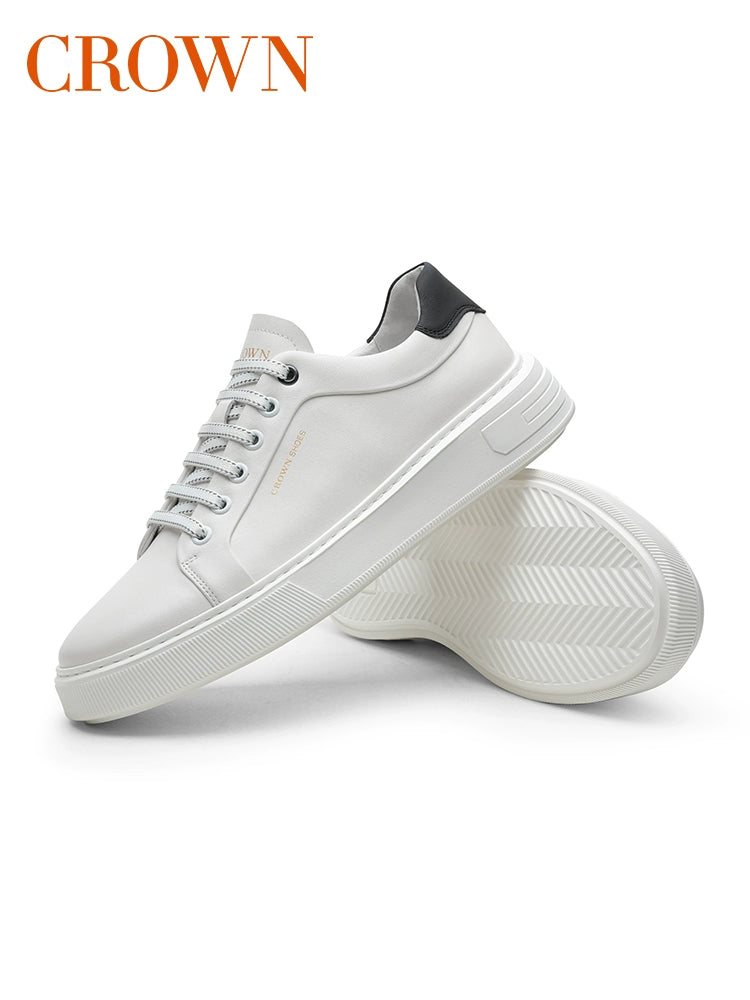 Crown Spring and Autumn Soft Bottom Shock-Absorbing Easiest for Match White Shoes