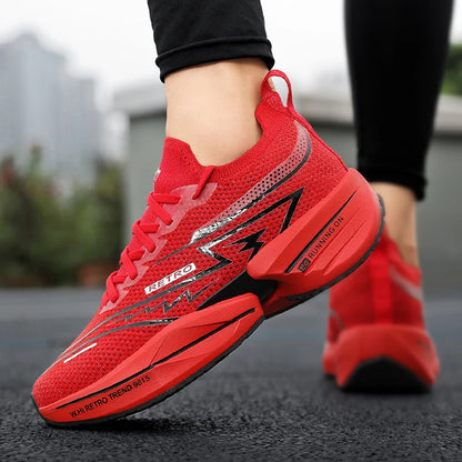 Carbon Plate Marathon Shoes Men Casual Sneakers Air Cushion Luxury Comfortable Lightweight Sports Running Shoes Hiking Footwear