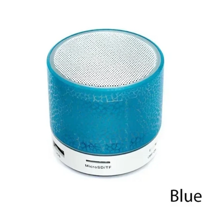 Bluetooth Mini Speaker Wireless Speaker Colorful LED TF Card USB Subwoofer Portable MP3 Music Sound Column For PC Phone