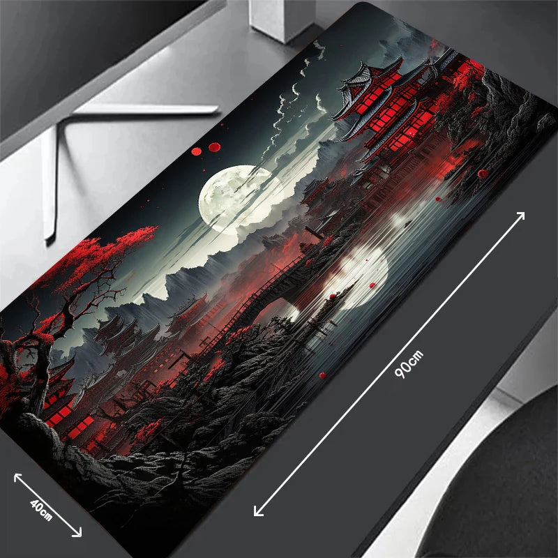 Starry Sky Moon XXL Gaming Mouse Pad for Desk