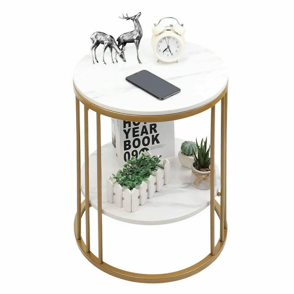 Tier Marble Side Table