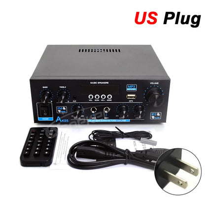 Digital Bluetooth Amplifier 2 Channel HiFi Sound