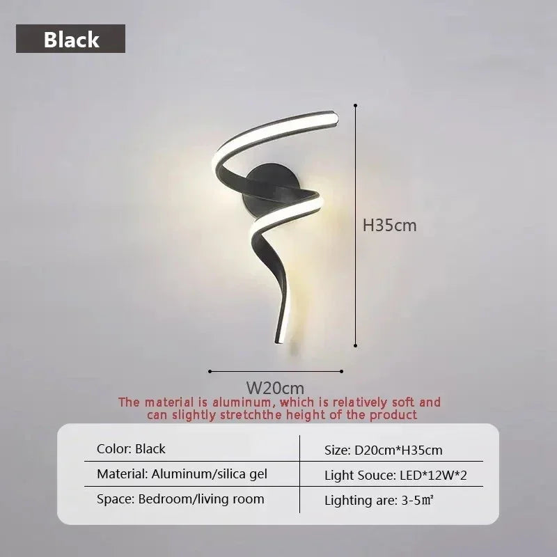 Luxury Black White Gold Decorative Lights