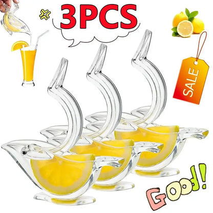 Mini Bird-Shaped Manual Juicer for Orange, Lemon, Fruit Squeeze