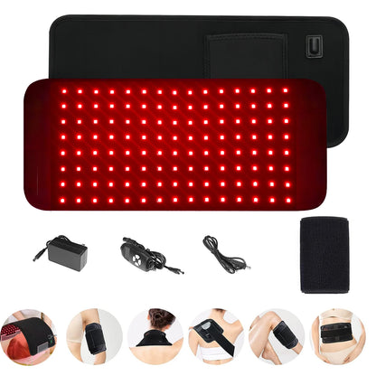 Red Infrared Light Therapy Pad Portable Heat Pad for Pain Relief