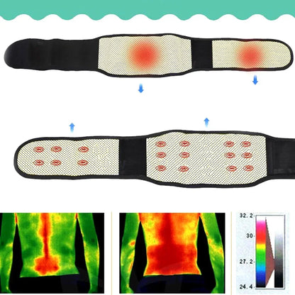 Adjustable Tourmaline Magnetic Therapy Lumbar Brace