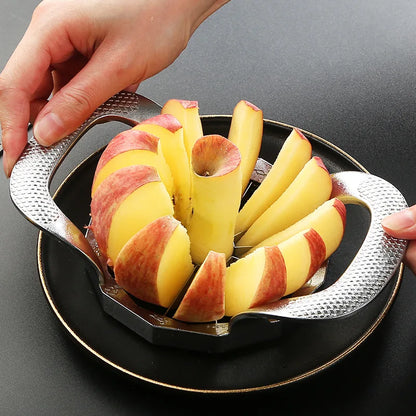 Stainless Steel Apple Corer Slicer, 8/12 Blade Fruit Divider