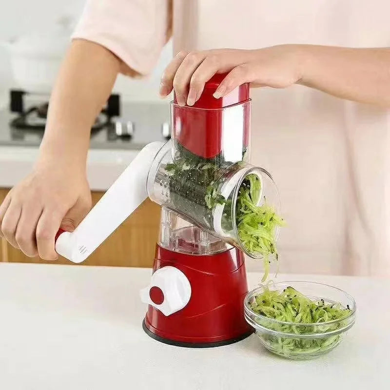 Vegetable Cutter, Slicer, Cheese Chopper, Potato Shredder, Manual Machine