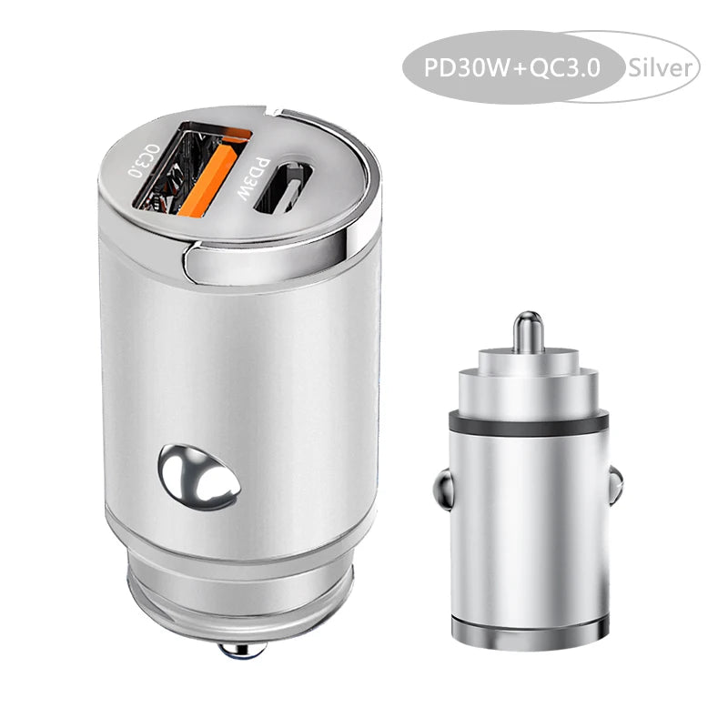 100W Mini Car Charger