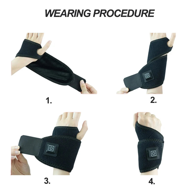 USB Heating Wrist Support Brace