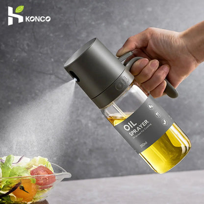 250ml Glass Oil Spray Bottle for Cooking, Air Fryer, Salad