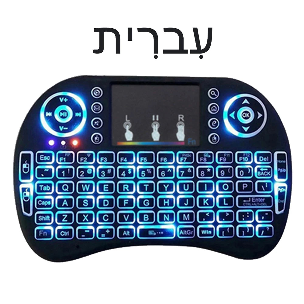 2.4G Air Mouse with Touchpad Keyboard for PC and Android