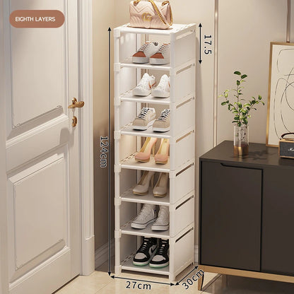 Multi-Layer Vertical Shoe Rack Organizer