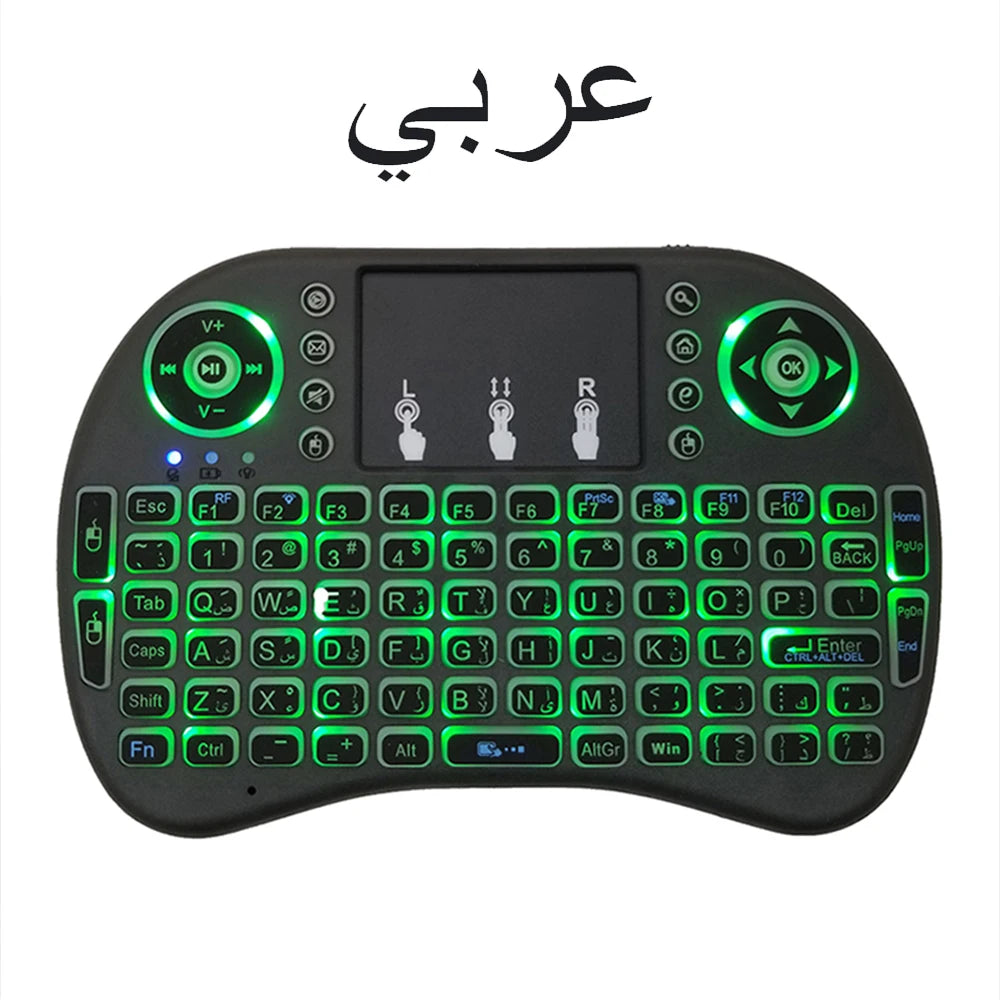 2.4G Air Mouse with Touchpad Keyboard for PC and Android