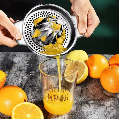 304 Stainless Steel Manual Juicer, Portable Lemon, Orange Fruit Press