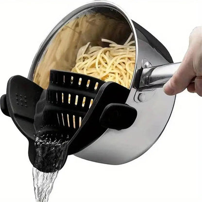 Adjustable Clip-On Pot Strainer