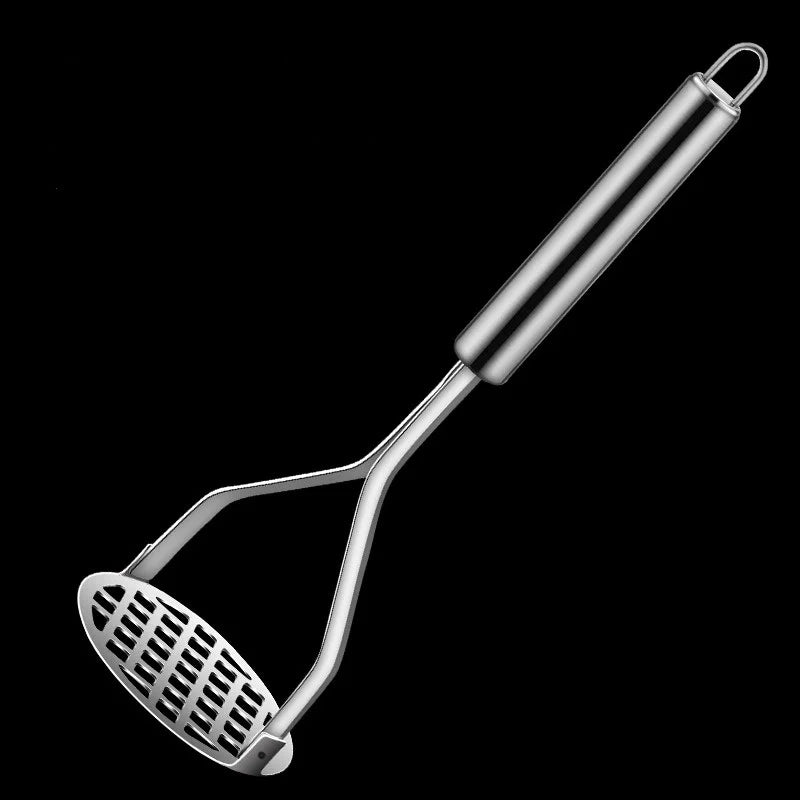 Stainless Steel Potato Masher Fruit Puree Crusher Kitchen Gadget Tool