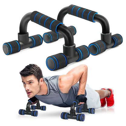 Non-Slip Push Up Bars H-Shaped Support for Arm Chest Training