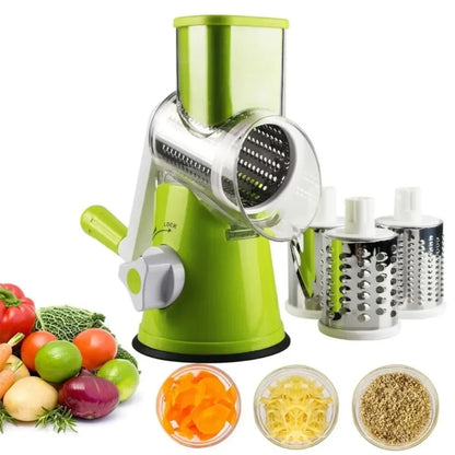 Vegetable Cutter, Slicer, Cheese Chopper, Potato Shredder, Manual Machine