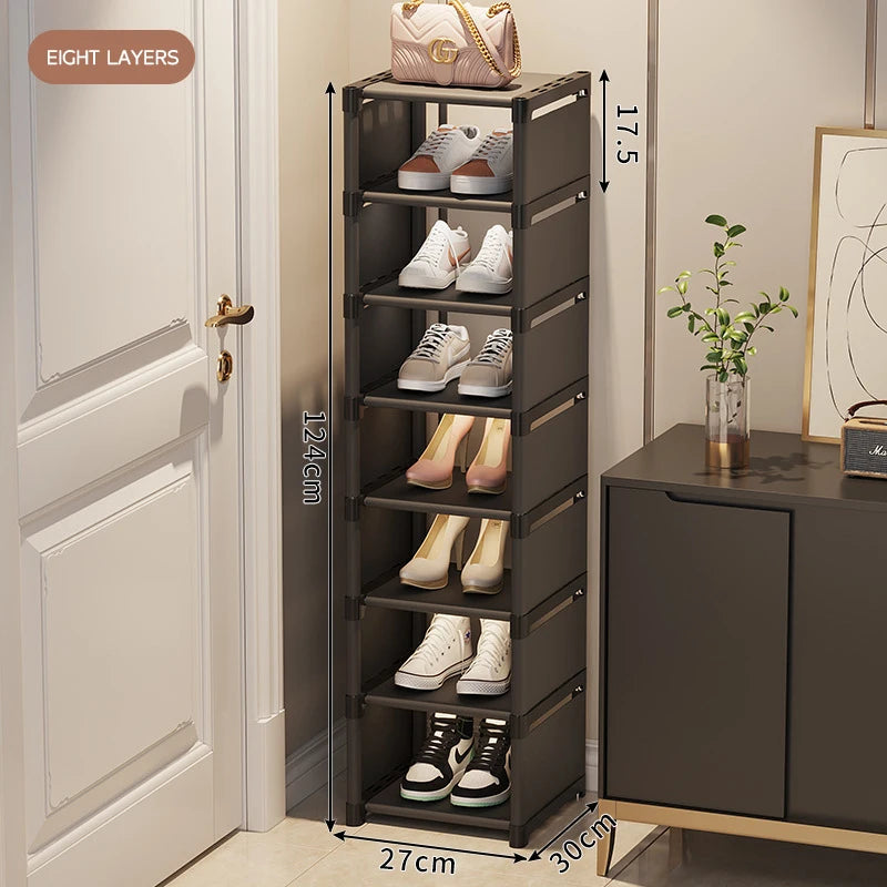 Multi-Layer Vertical Shoe Rack Organizer