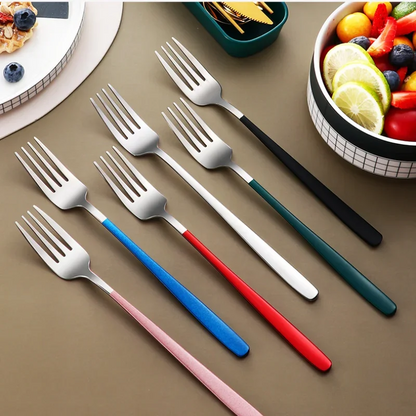 Stainless Steel Tableware Set, Portable Cutlery Knife Fork Spoon Chopsticks