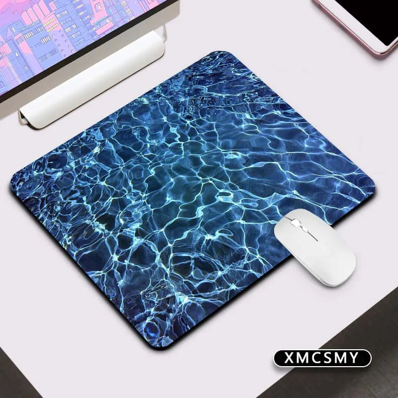 Marble Gaming Keyboard and Mouse Pad Deskmat for PC Accessories