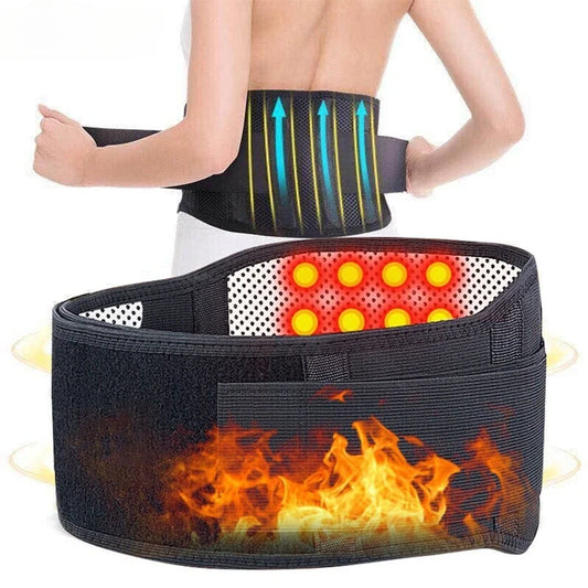 Adjustable Tourmaline Magnetic Therapy Lumbar Brace