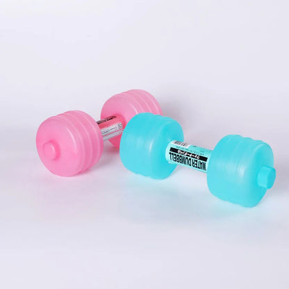 1kg Water-Filled Dumbbells for Women Fitness, Weight Loss Exercise