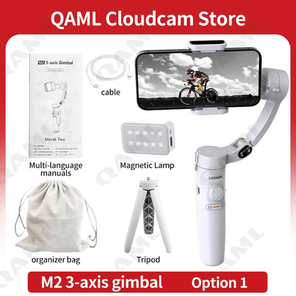 360° Rotation Gimbal Stabilizer Selfie Stick